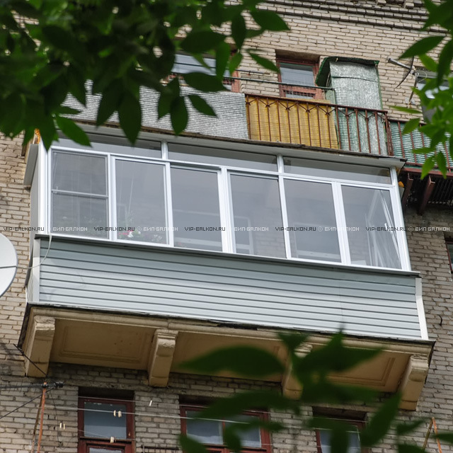 наружная отделка балкона