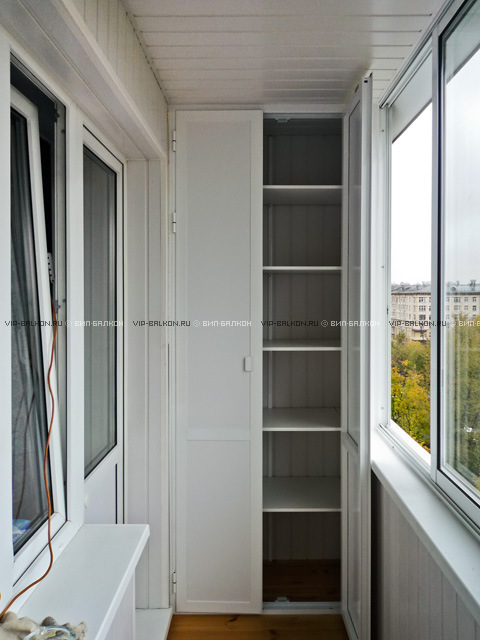 Цена: шкаф на балкон от компании vip-balkon.