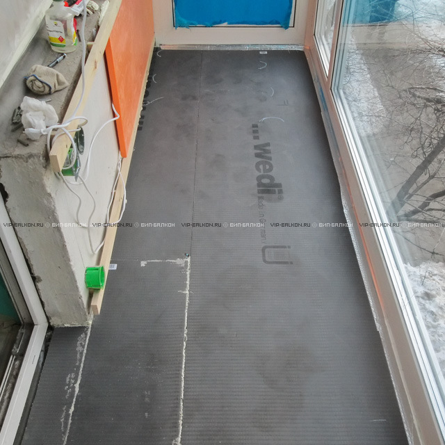 2 слоя армирующих панелей