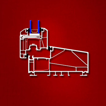 Система остекления балконов профиль KBE Экстра