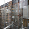 Французское безрамное остекление балкона в Москве